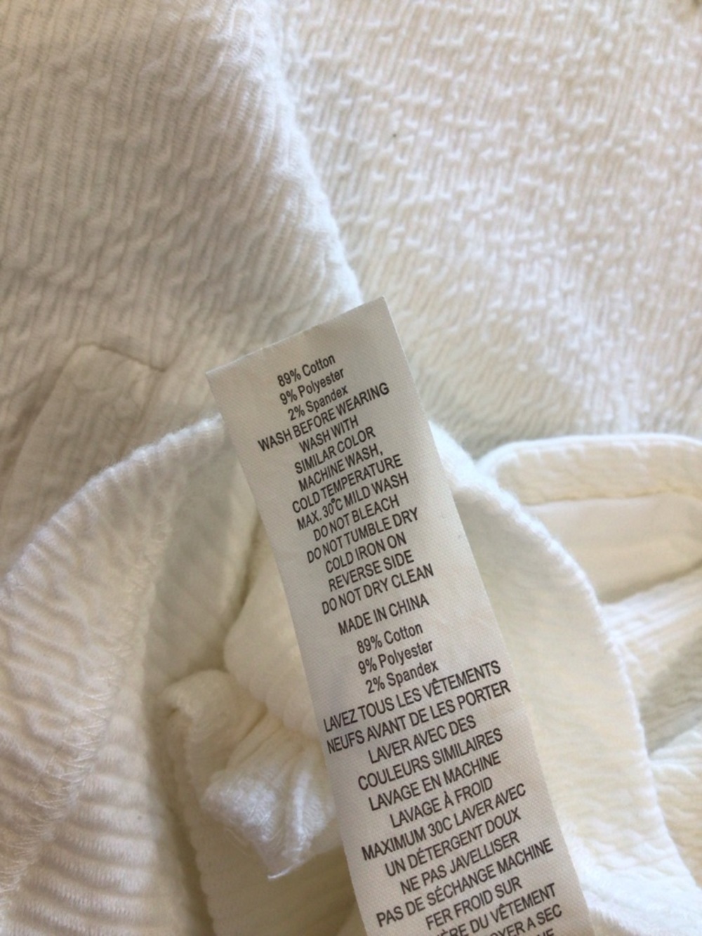 Zyia Active Gannett Peak White Zip-Up Hoodie Jacket Size XXL - Picture 8 of 10